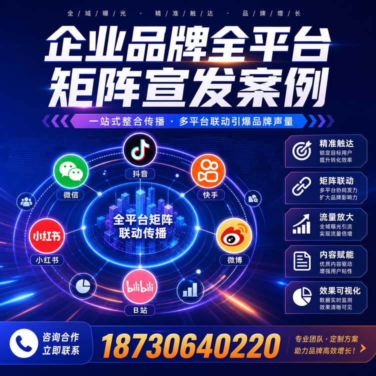 上海企业全平台自媒体品牌统一宣发落地案例
